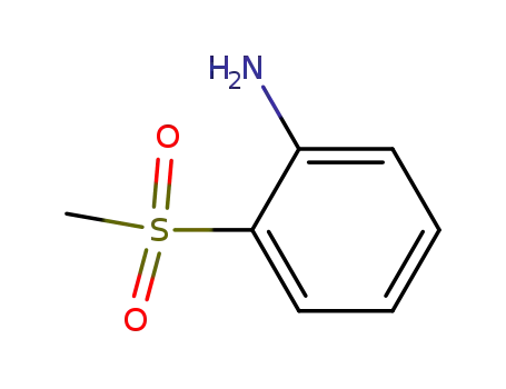 Molecular Structure of 2987-49-7 (2-(METHYLSULFONYL)ANILINE)