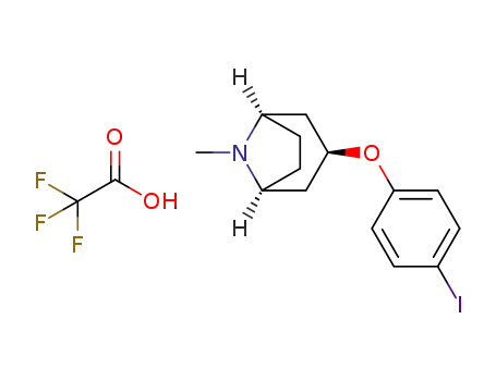 (1R,3R,5S)-3-(4-iodophenoxy)-8-methyl-8-azabicyclo[3.2.1]octane trifluoroacetate