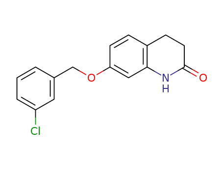 7-((3-chlorobenzyl)oxy)-3,4-dihydroquinolin-2(1H)-one