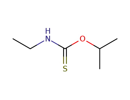 Molecular Structure of 141-98-0 (O-isopropyl ethylthiocarbamate)