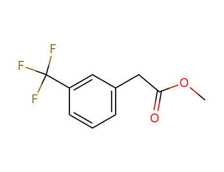 Molecular Structure of 62451-84-7 (METHYL 3-(TRIFLUOROMETHYL)PHENYLACETATE)