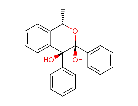 (1S,3R,4S)-1-methyl-3,4-diphenyl-3,4-dihydro-1H-isochromene-3,4-diol