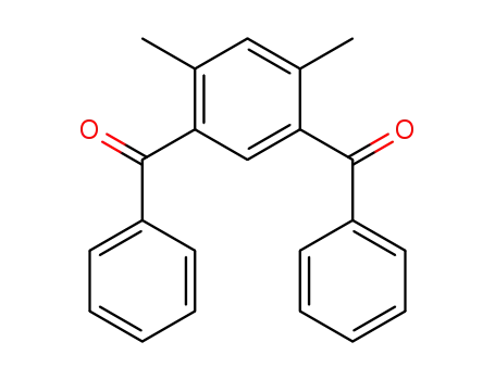 Molecular Structure of 57878-28-1 (Methanone, (4,6-dimethyl-1,3-phenylene)bis[phenyl-)