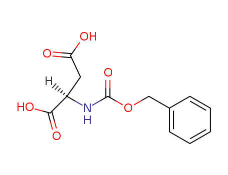 Molecular Structure of 78663-07-7 (N-Benzyloxycarbonyl-D-aspartic acid)