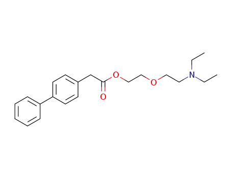 <4>Biphenylylessigsaeure-<2-(2-diaethylamino-aethoxy)-aethylester>