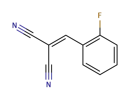 Molecular Structure of 2698-43-3 (2-FLUOROBENZALMALONONITRILE)