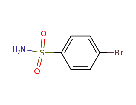 Molecular Structure of 701-34-8 (4-Bromobenzenesulfonamide)