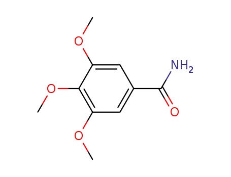 Molecular Structure of 3086-62-2 (3,4,5-TRIMETHOXYBENZAMIDE)
