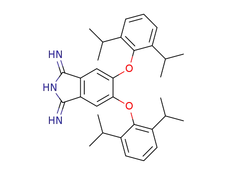 5,6-bis(2,6-diisopropylphenyloxy)-1,3-diiminoisoindoline