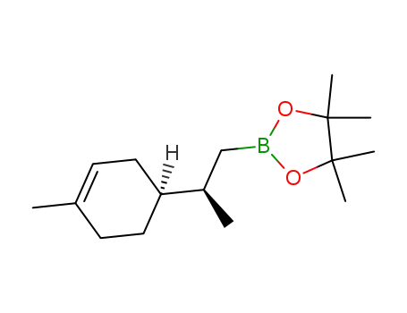 4,4,5,5-tetramethyl-2-((R)-2-((S)-4-methylcyclohex-3-en-1-yl)propyl)-1,3,2-dioxaborolane