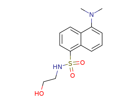 1-Naphthalenesulfonamide, 5-(dimethylamino)-N-(2-hydroxyethyl)-
