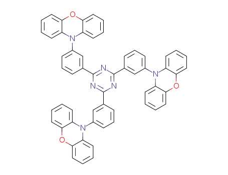 2,4,6-tri(3-N-phenoxazylphenyl)-1,3,5-triazine