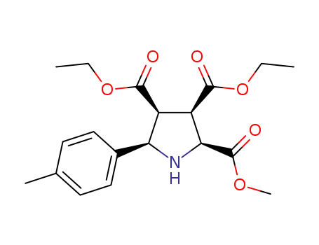 (2S,3R,4S,5R)-3,4-diethyl 2-methyl 5-(p-tolyl)pyrrolidine-2,3,4-tricarboxylate