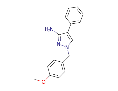 1-(4-methoxybenzyl)-4-phenyl-1H-pyrazol-3-amine