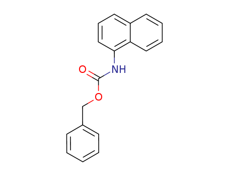 Carbamicacid, N-1-naphthalenyl-, phenylmethyl ester