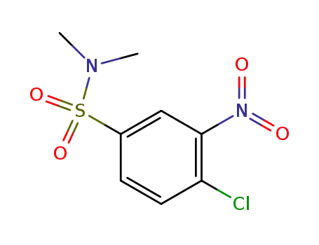 4-chloro-N,N-dimethyl-3-nitrobenzenesulphonamide