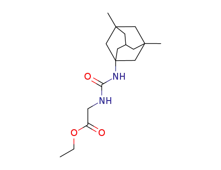 ethyl {[(3,5-dimethyladamantan-1-yl)carbamoyl]amino}acetate