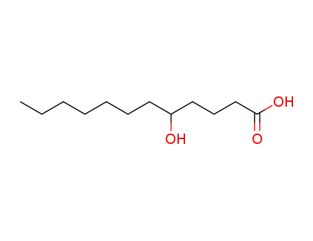 Molecular Structure of 7779-95-5 (5-Hydroxylauric acid)