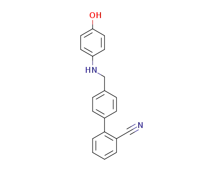 4'-((4-hydroxyphenylamino)methyl)biphenyl-2-carbonitrile