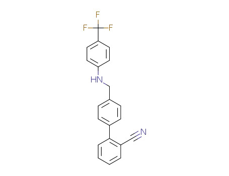 4'-((4-(trifluoromethyl)phenylamino)methyl)biphenyl-2-carbonitrile