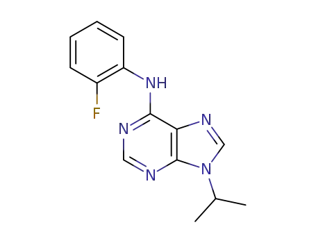 N-(2-fluorophenyl)-9-isopropyl-9H-purin-6-amine