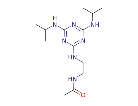 N-(2-((4,6-bis(isopropylamino)-1,3,5-triazine-2-yl)amino)ethyl)acetamide
