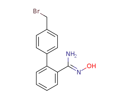 (Z)-4'-(bromomethyl)-N'-hydroxy-[1,1'-biphenyl]-2-carboxamidine
