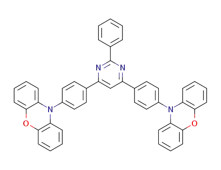 4,6-bis(4-(10H-phenoxazin-10-yl)phenyl)-2-phenylpyrimidine