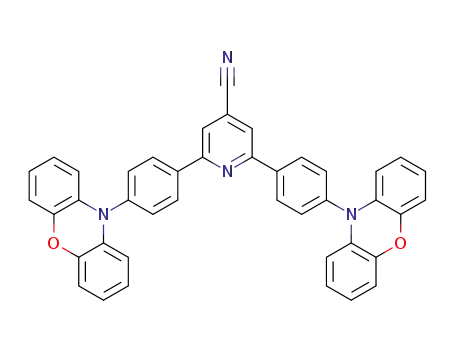2,6-bis(4-(10H-phenoxazin-10-yl)phenyl)isonicotinonitrile