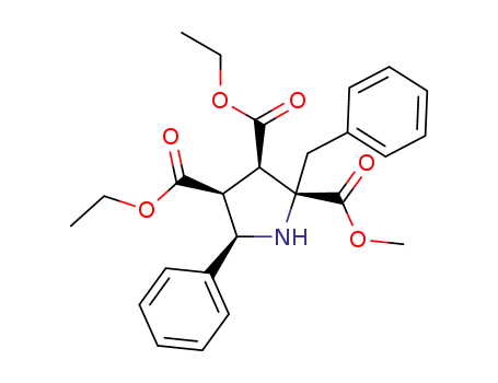 (2S,3R,4S,5R)-3,4-diethyl 2-methyl 2-benzyl-5-phenylpyrrolidine-2,3,4-tricarboxylate