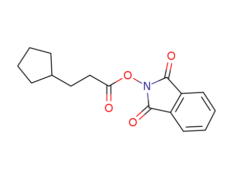 1,3-dioxoisoindolin-2-yl 3-cyclopentylpropanoate