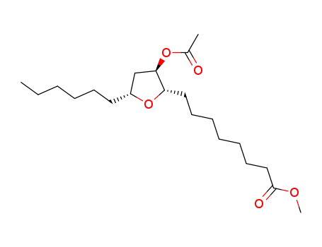methyl 8-(3-acetoxy-5-hexyltetrahydrofuran-2-yl)octanoate