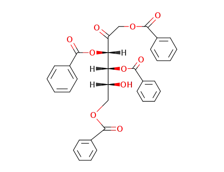 O1,O3,O4,O6-Tetrabenzoyl-D-fructose