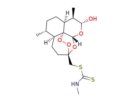 (3R,5aS,6R,8aS,9R,10R,12S,12aR)-octahydro-3-(N-methylaminodithioformate)methylene-6,9-dimethyl-3,12-oxo-12H-pyrano[4,3-j]-1,2-benzodithiophen-10(3H)alcohol