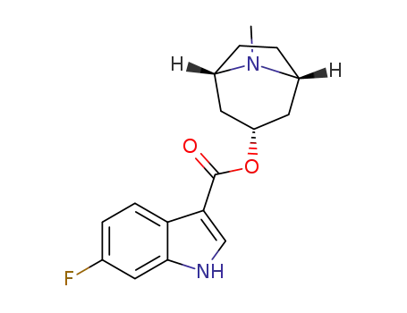 (1R,3R,5S)-8-methyl-8-azabicyclo[3.2.1]octan-3-yl 6-fluoro-1H-indole-3-carboxylate