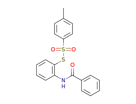S-(2-(benzamido)phenyl) 4-toluenethiosulfonate