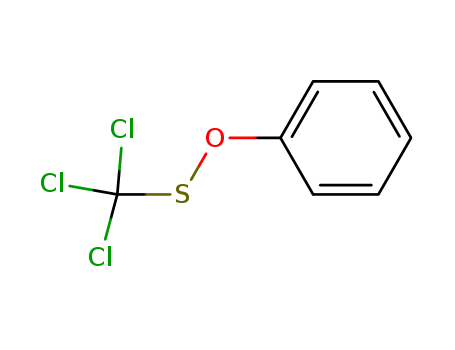 trichloromethylsulfanyloxybenzene cas  13400-05-0