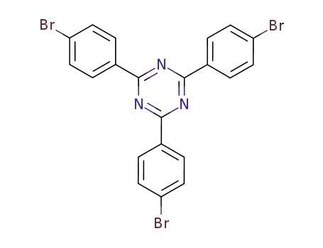 2,4,6-TRIS(4-BROMOPHENYL)-1,3,5-TRIAZINE CAS No.30363-03-2