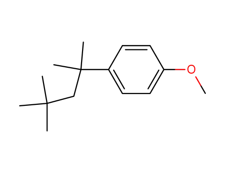 Benzene,1-methoxy-4-(1,1,3,3-tetramethylbutyl)- cas  5413-23-0