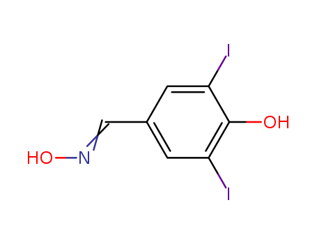 Benzaldehyde,4-hydroxy-3,5-diiodo-, oxime