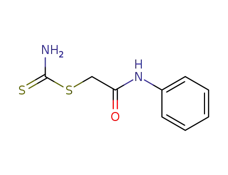 Molecular Structure of 90669-10-6 (Carbamodithioic acid, 2-oxo-2-(phenylamino)ethyl ester)