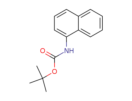 Molecular Structure of 72594-62-8 (tert-butyl naphthalen-1-ylcarbamate)