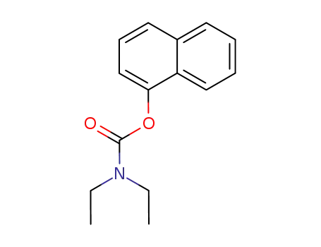 Molecular Structure of 85630-39-3 (Carbamic acid, diethyl-, 1-naphthalenyl ester)