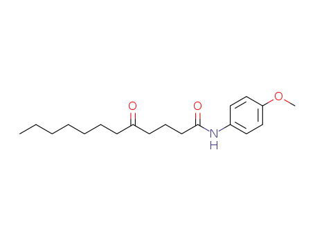 N-(4-methoxyphenyl)-5-oxododecanamide
