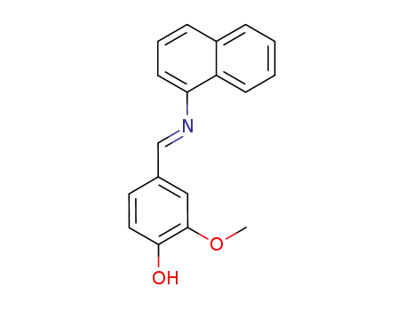 2-methoxy-4-(1-naphthyliminomethyl)phenol