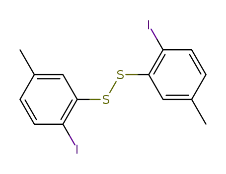 bis-(2-iodo-5-methyl-phenyl)-disulfide
