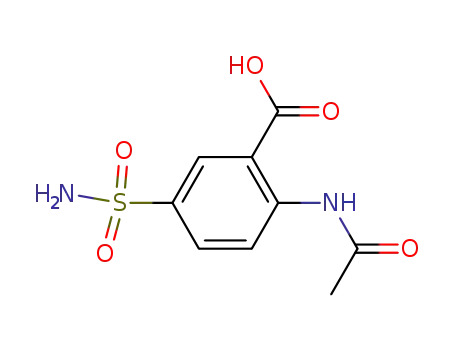 2-acetylamino-5-sulfamoyl-benzoic acid