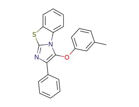 2- phenyl-3-(m-tolyloxy)benzo[d]imidazo[2,1-b]thiazole