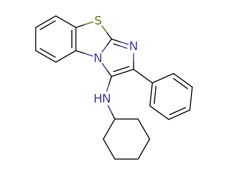N-Cyclohexyl-2-phenylbenzo[d]imidazo[2,1-b]thiazol-3-amine