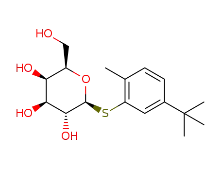 (2-methyl-5-tert-butylphenyl) 1-thio-β-D-galactopyranoside